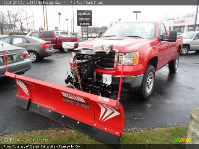 Western Plow - 2013 GMC Sierra 3500HD Regular Cab 4x4