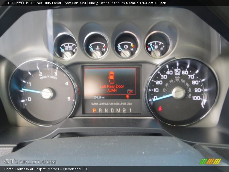  2013 F350 Super Duty Lariat Crew Cab 4x4 Dually Lariat Crew Cab 4x4 Dually Gauges