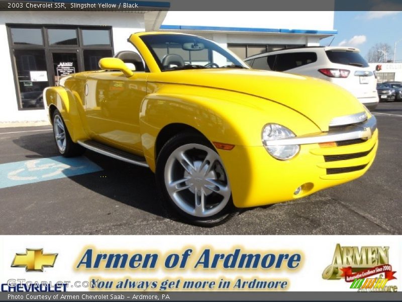 Slingshot Yellow / Black 2003 Chevrolet SSR