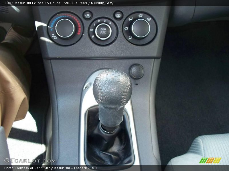 Still Blue Pearl / Medium Gray 2007 Mitsubishi Eclipse GS Coupe
