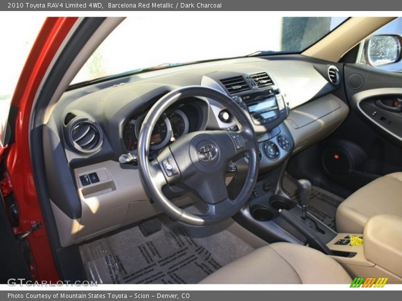 Barcelona Red Metallic / Dark Charcoal 2010 Toyota RAV4 Limited 4WD