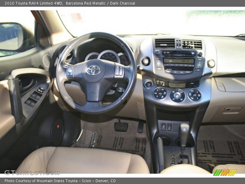 Barcelona Red Metallic / Dark Charcoal 2010 Toyota RAV4 Limited 4WD