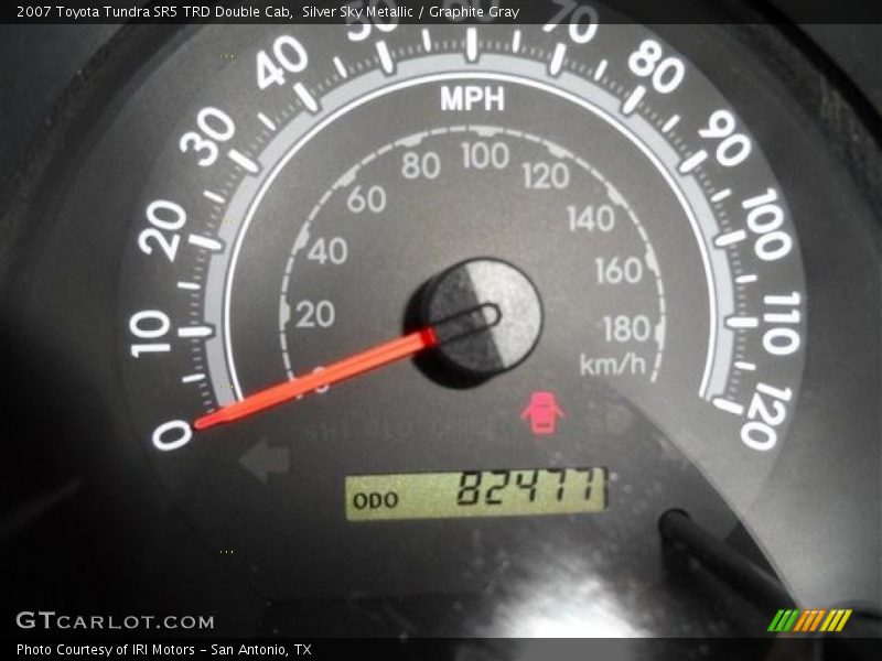 Silver Sky Metallic / Graphite Gray 2007 Toyota Tundra SR5 TRD Double Cab
