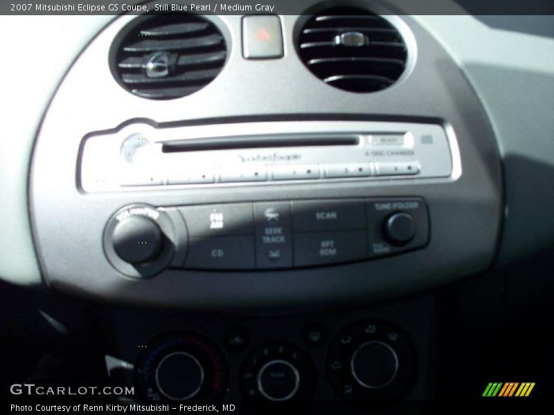 Still Blue Pearl / Medium Gray 2007 Mitsubishi Eclipse GS Coupe