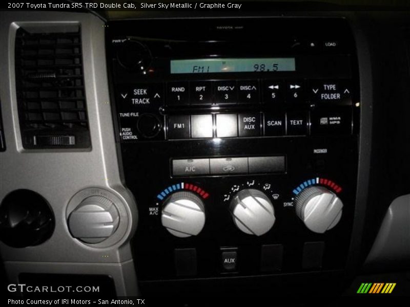 Silver Sky Metallic / Graphite Gray 2007 Toyota Tundra SR5 TRD Double Cab