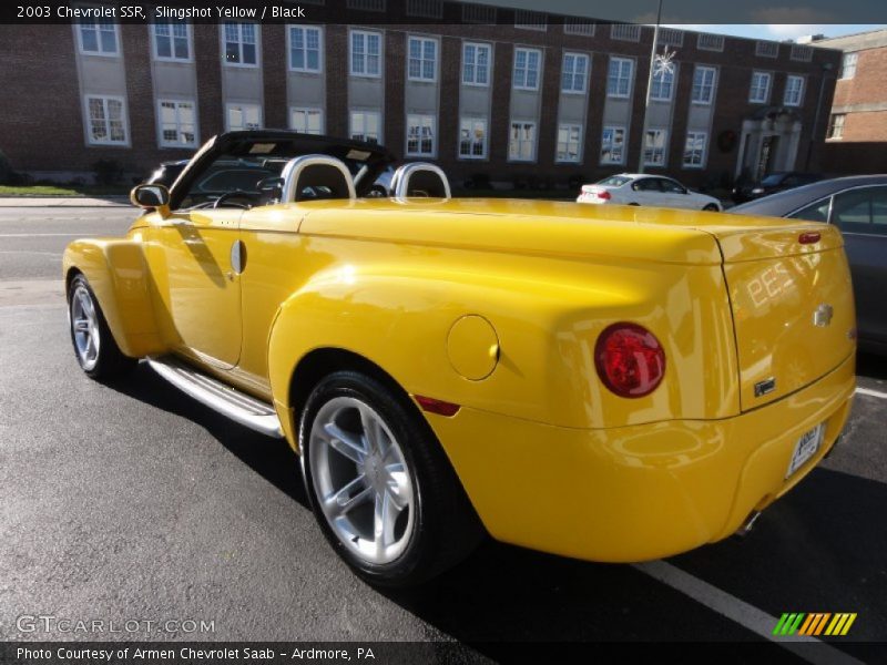 Slingshot Yellow / Black 2003 Chevrolet SSR