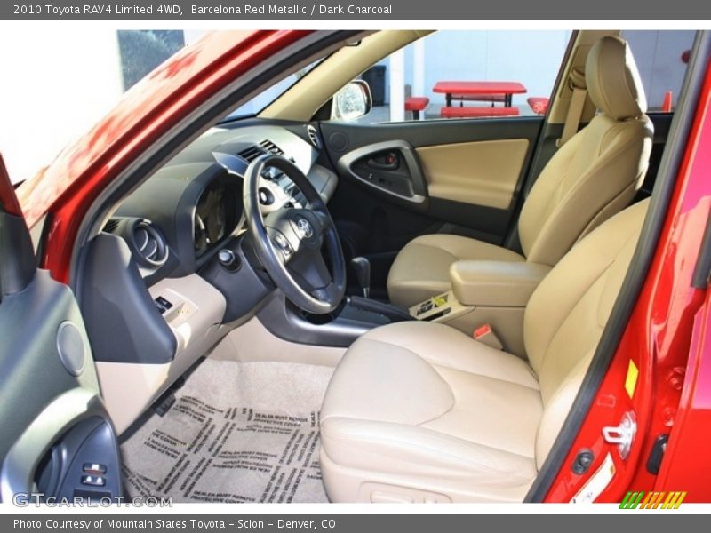 Barcelona Red Metallic / Dark Charcoal 2010 Toyota RAV4 Limited 4WD