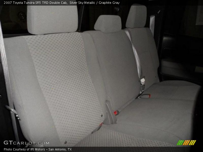 Silver Sky Metallic / Graphite Gray 2007 Toyota Tundra SR5 TRD Double Cab