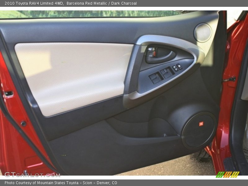 Barcelona Red Metallic / Dark Charcoal 2010 Toyota RAV4 Limited 4WD