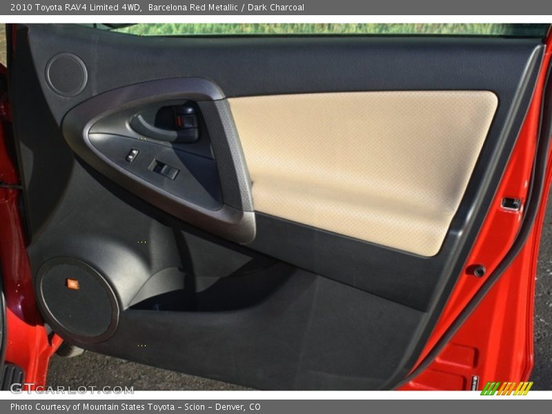 Barcelona Red Metallic / Dark Charcoal 2010 Toyota RAV4 Limited 4WD