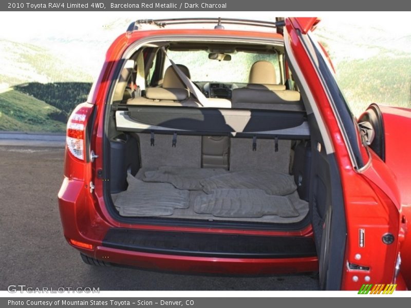 Barcelona Red Metallic / Dark Charcoal 2010 Toyota RAV4 Limited 4WD
