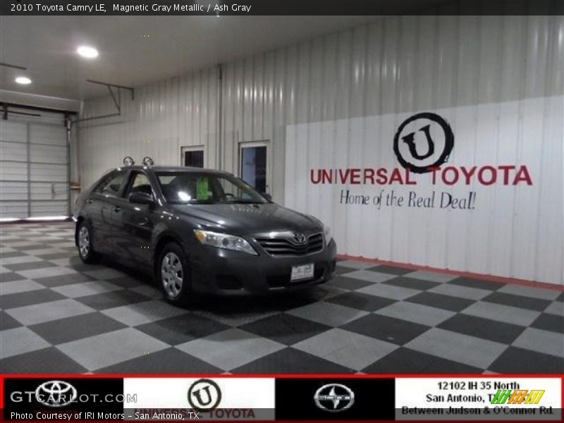 Magnetic Gray Metallic / Ash Gray 2010 Toyota Camry LE