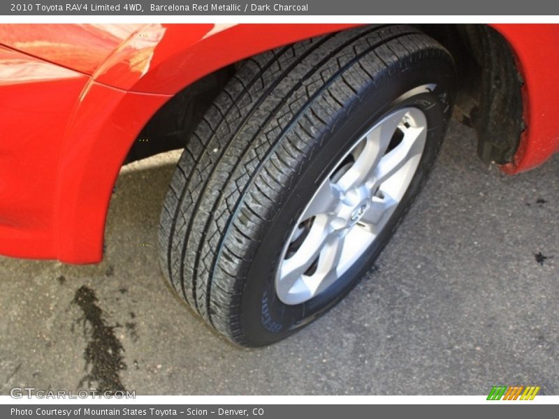 Barcelona Red Metallic / Dark Charcoal 2010 Toyota RAV4 Limited 4WD