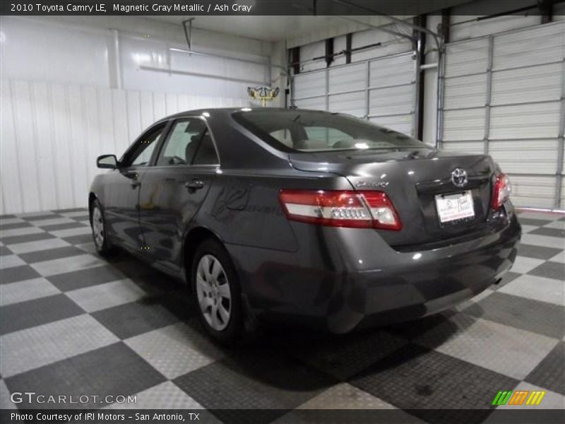 Magnetic Gray Metallic / Ash Gray 2010 Toyota Camry LE