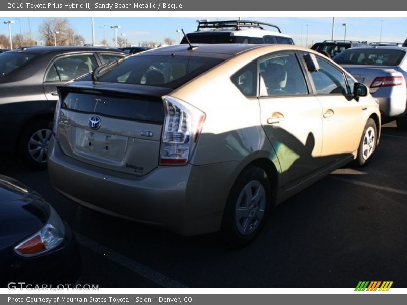 Sandy Beach Metallic / Bisque 2010 Toyota Prius Hybrid II
