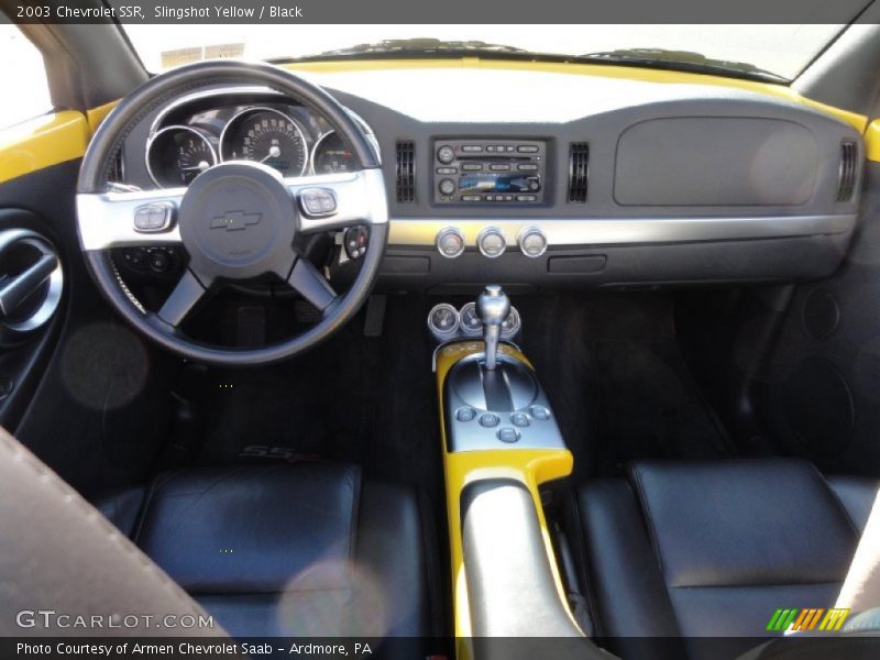 Dashboard of 2003 SSR 