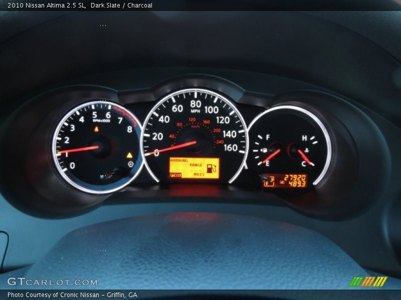 Dark Slate / Charcoal 2010 Nissan Altima 2.5 SL