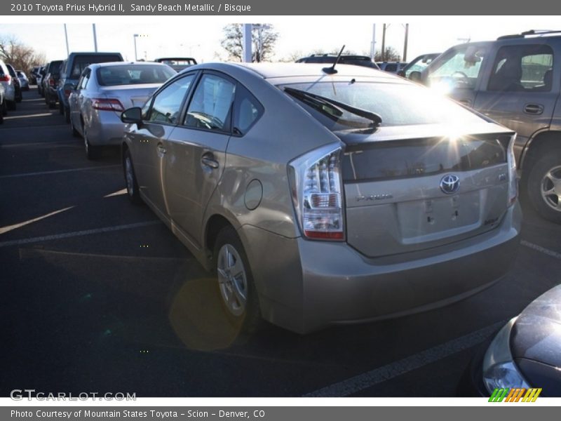 Sandy Beach Metallic / Bisque 2010 Toyota Prius Hybrid II