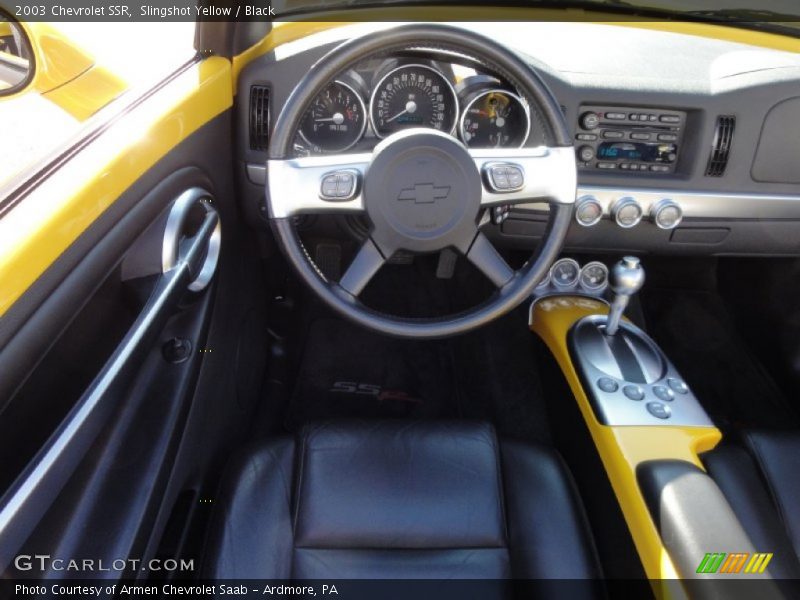 Dashboard of 2003 SSR 