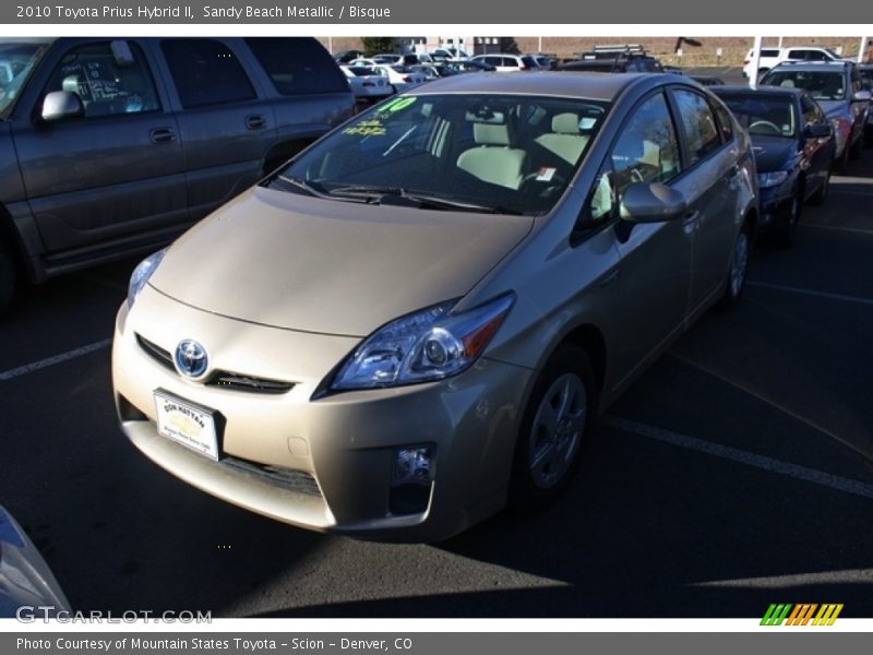 Sandy Beach Metallic / Bisque 2010 Toyota Prius Hybrid II