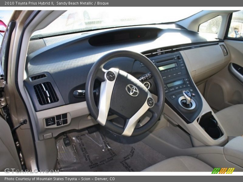 Sandy Beach Metallic / Bisque 2010 Toyota Prius Hybrid II