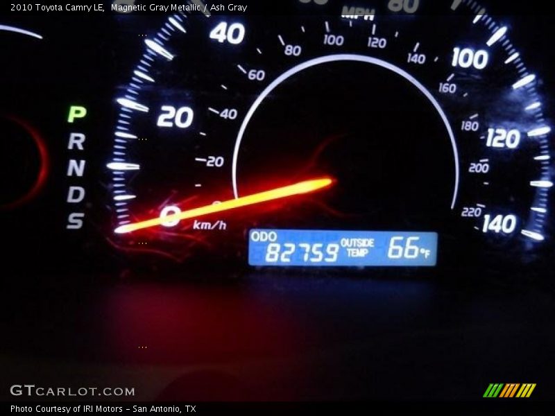 Magnetic Gray Metallic / Ash Gray 2010 Toyota Camry LE
