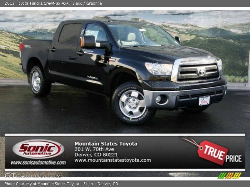 Black / Graphite 2013 Toyota Tundra CrewMax 4x4