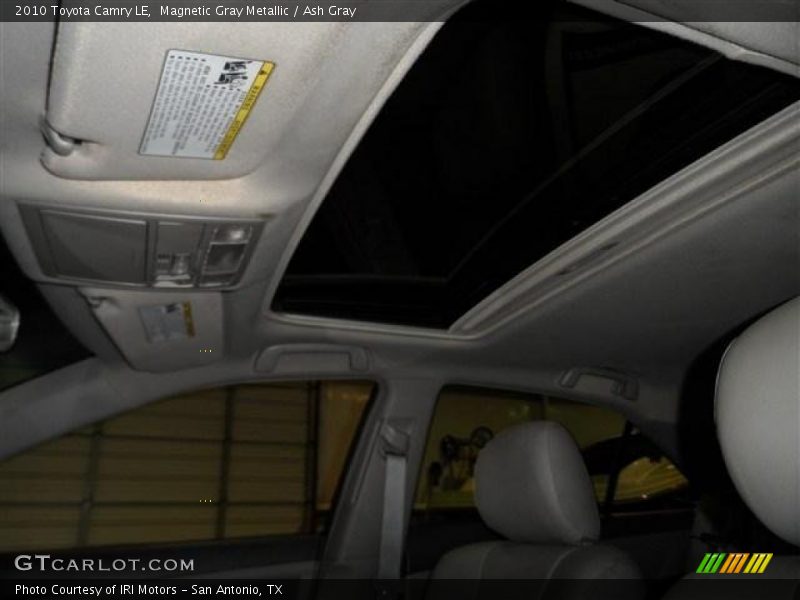 Magnetic Gray Metallic / Ash Gray 2010 Toyota Camry LE