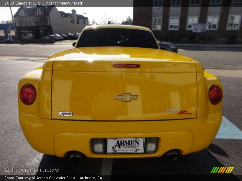 Slingshot Yellow / Black 2003 Chevrolet SSR