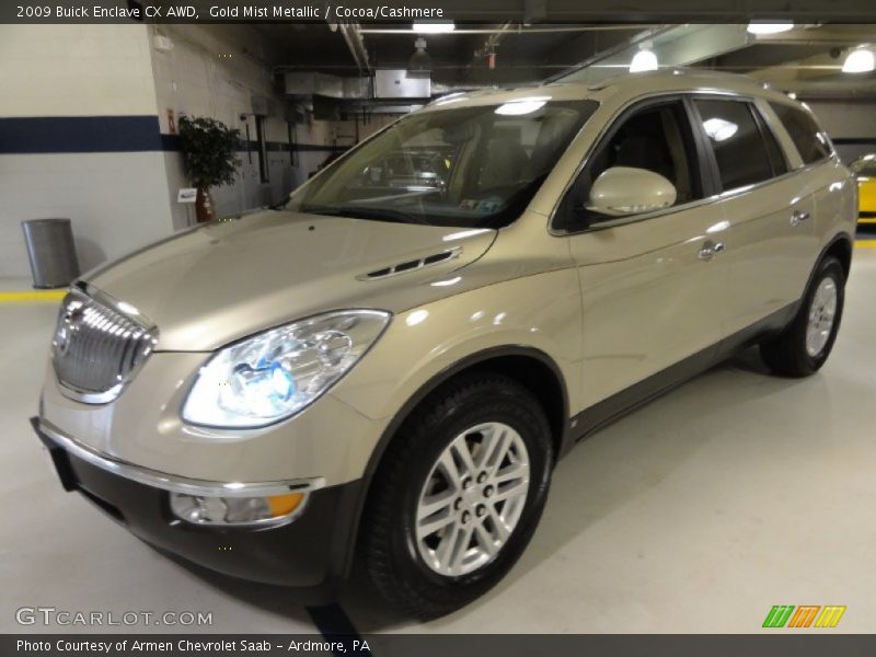 Front 3/4 View of 2009 Enclave CX AWD