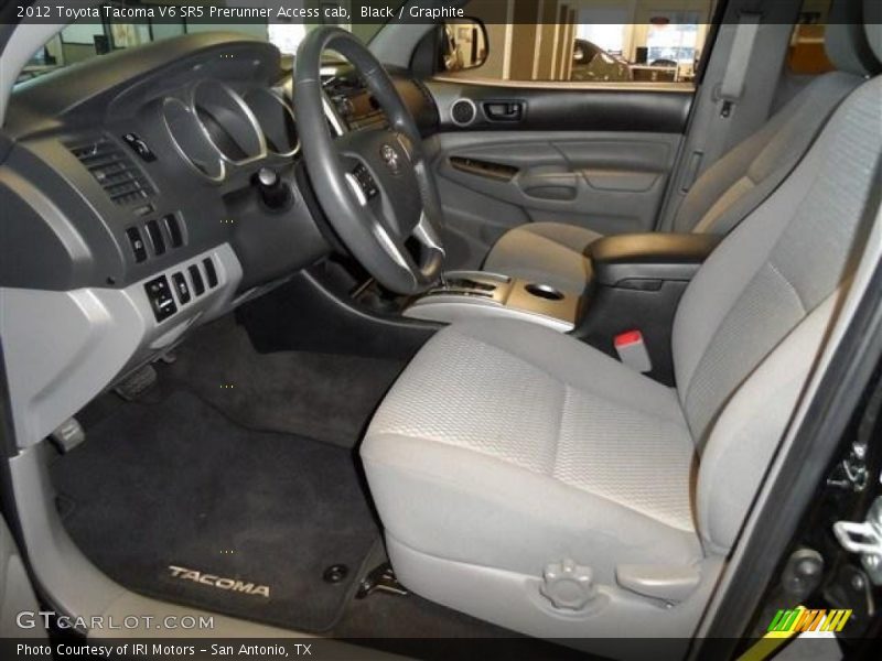 Black / Graphite 2012 Toyota Tacoma V6 SR5 Prerunner Access cab