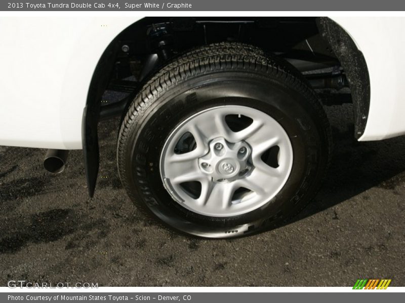 Super White / Graphite 2013 Toyota Tundra Double Cab 4x4