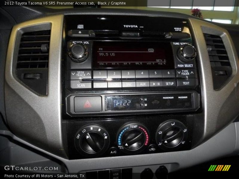 Black / Graphite 2012 Toyota Tacoma V6 SR5 Prerunner Access cab