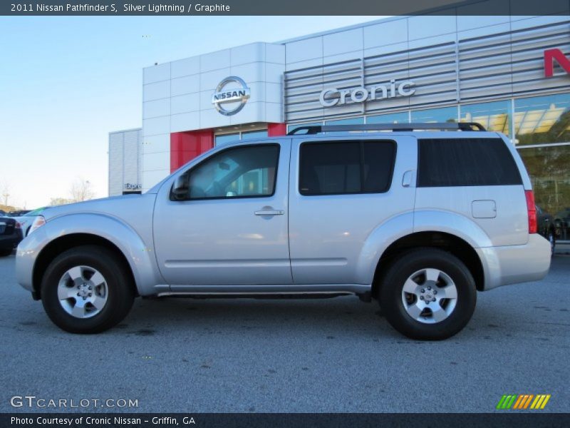 Silver Lightning / Graphite 2011 Nissan Pathfinder S