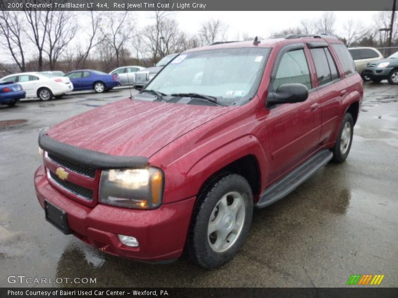 Red Jewel Tint Coat / Light Gray 2006 Chevrolet TrailBlazer LT 4x4