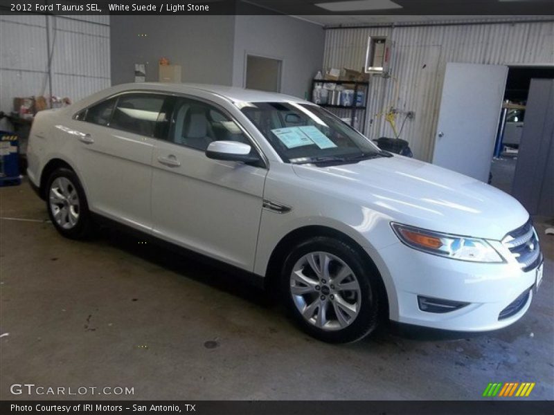 White Suede / Light Stone 2012 Ford Taurus SEL
