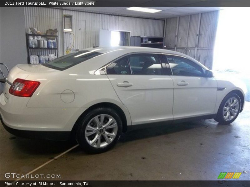 White Suede / Light Stone 2012 Ford Taurus SEL