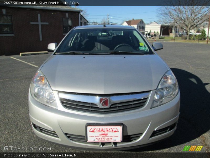 Silver Pearl Metallic / Gray 2007 Saturn Aura XR
