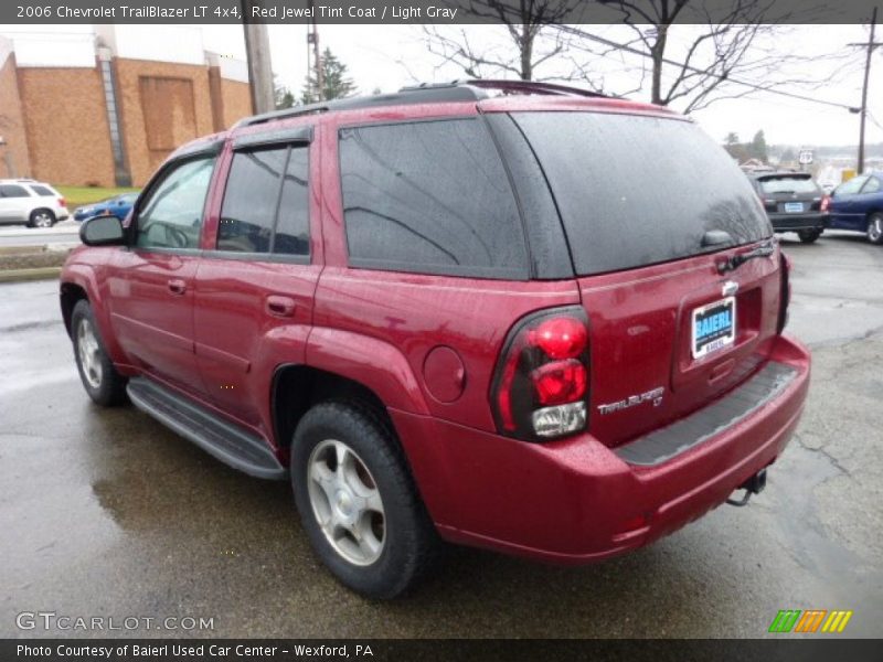 Red Jewel Tint Coat / Light Gray 2006 Chevrolet TrailBlazer LT 4x4