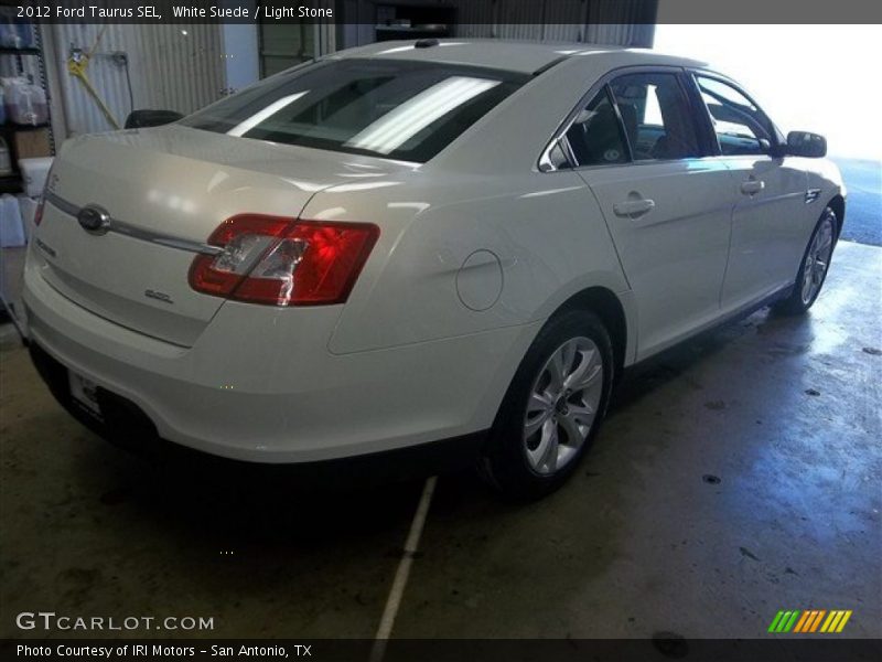 White Suede / Light Stone 2012 Ford Taurus SEL