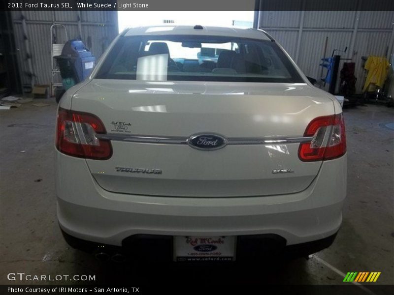 White Suede / Light Stone 2012 Ford Taurus SEL