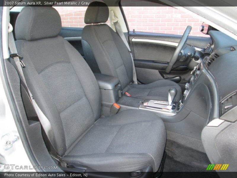 Silver Pearl Metallic / Gray 2007 Saturn Aura XR