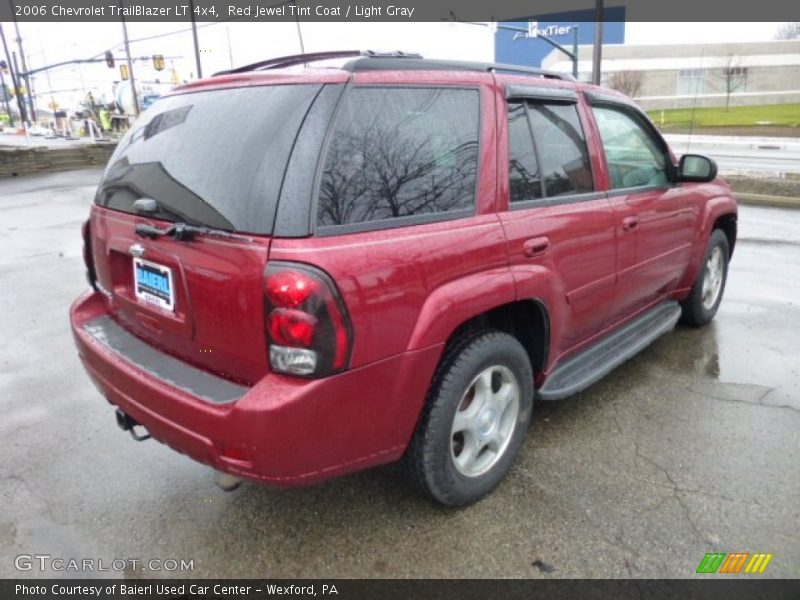Red Jewel Tint Coat / Light Gray 2006 Chevrolet TrailBlazer LT 4x4