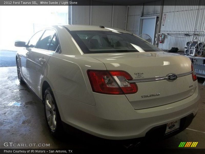 White Suede / Light Stone 2012 Ford Taurus SEL