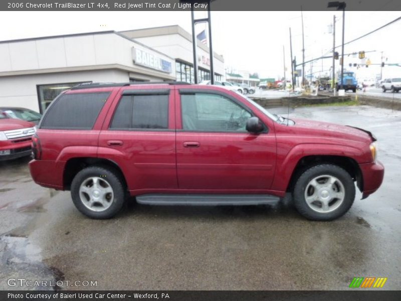 Red Jewel Tint Coat / Light Gray 2006 Chevrolet TrailBlazer LT 4x4