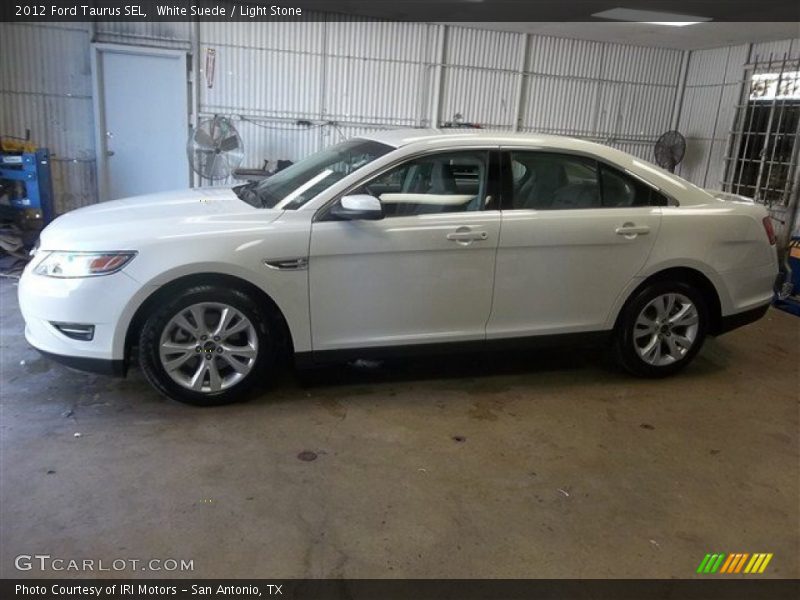 White Suede / Light Stone 2012 Ford Taurus SEL