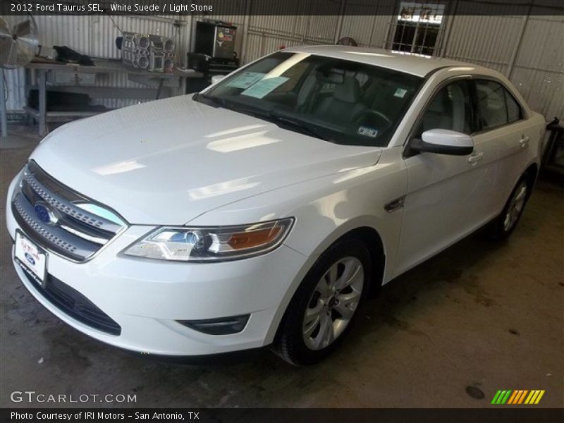 White Suede / Light Stone 2012 Ford Taurus SEL
