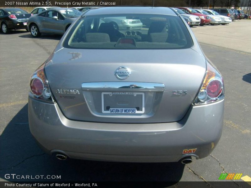 Precision Gray Metallic / Charcoal 2007 Nissan Altima 2.5 S