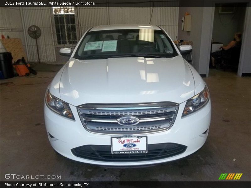 White Suede / Light Stone 2012 Ford Taurus SEL