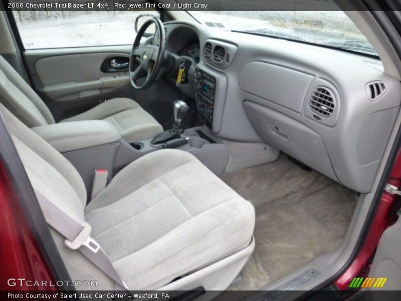 Red Jewel Tint Coat / Light Gray 2006 Chevrolet TrailBlazer LT 4x4